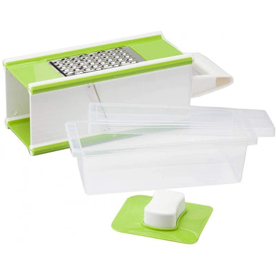 Razatoare multifunctionala cu recipient FOXMAG24®, Alb/Verde