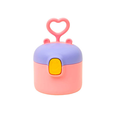Recipient pentru lapte praf 250ml, roz, 9x9.5cm, usor de utilizat