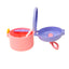 Recipient pentru lapte praf 250ml, roz, 9x9.5cm, usor de utilizat