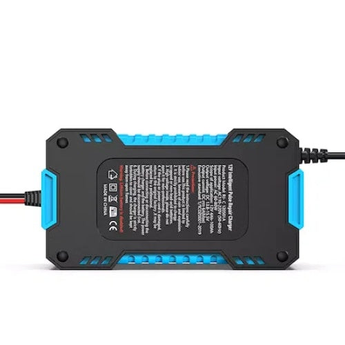 Redresor pentru baterii auto/moto/camion, cu afisaj electronic, dimensiuni reduse, smart, mod iarna, impulsuri si incarcare rapida, negru