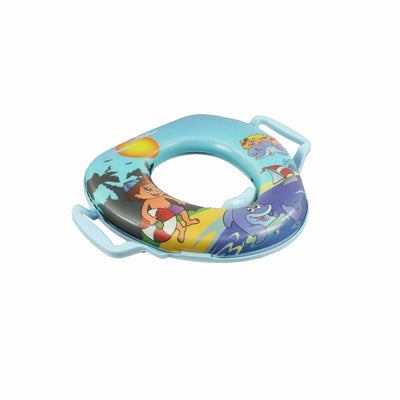 Reductor WC pentru copii cu manere si burete moale, 30x28 cm