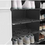 Dulap modular pentru pantofi cu usi transparente, impermeabil, organizator spatios, design modern si economisire spatiu, negru