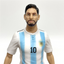 Figurină Lionel Messi Stil C în Cutie – PVC Premium, Design Multicolor cu Detalii Bogate
