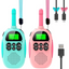Set 2 stații Walkie Talkie pentru Copii – Set 2 Interfoane Portabile Colorate, Rază Lungă