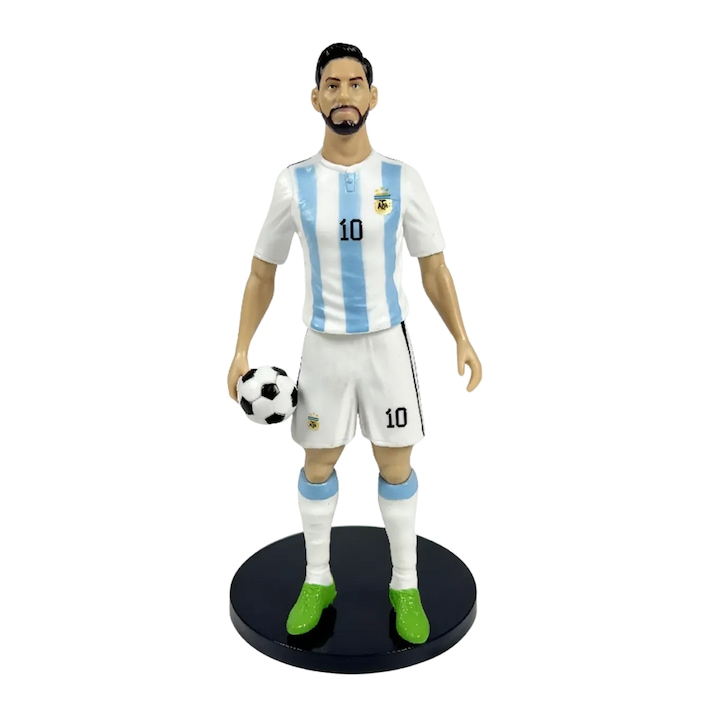 Figurină Lionel Messi Stil C în Cutie – PVC Premium, Design Multicolor cu Detalii Bogate