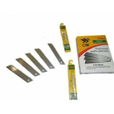 Rezerve lame cutter 18mm, set 10 bucati pentru taiere precisa