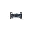 Roata mobila cauciuc 2 inch, albastru, suport 6.5x4.8 cm