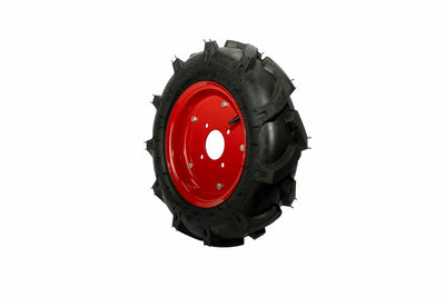 Roata motocultor cauciuc 4.00-10 cu valva, pentru micro-utilaje