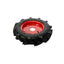 Roata motocultor cauciuc 4.00-10 cu valva, pentru micro-utilaje
