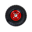 Roata roaba 4.10 / 3.50-4 cu ax 20mm, capacitate 136 Kg, diametru 26 cm