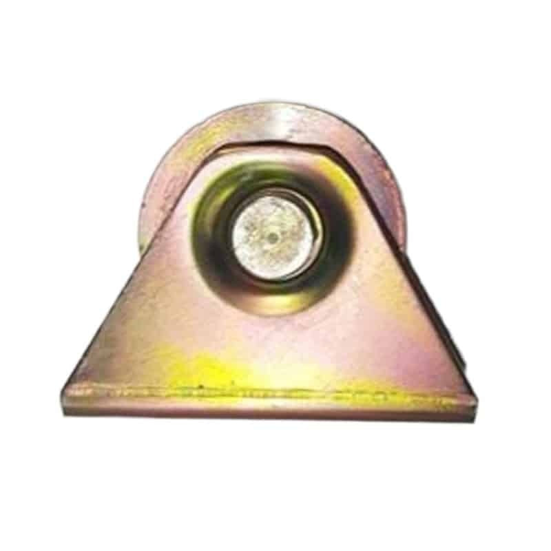 Roata rulare tip V, 50mm, otel rezistent, pentru porti culisante cu sina in V