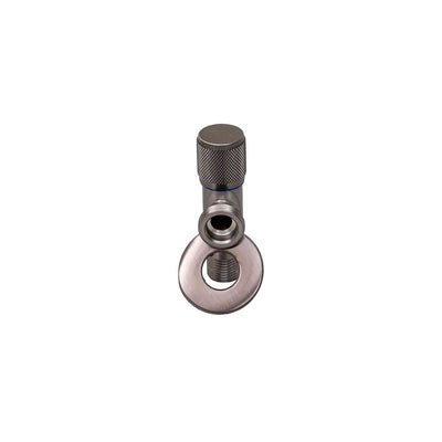 Robinet coltar 1/2""-3/4"" cu cartus ceramic, finisaj black, maner metalic