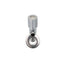 Robinet coltar 1/2""-3/8"" crom cu cartus ceramic si maner metalic ergonomic