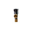 Robinet coltar serviciu 1/2""-3/4"" crom cu cartus ceramic si maner metalic