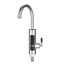 Robinet electric pentru incalzirea apei, afisaj digital, rotire 360 de grade, dimensiuni 21x11x27cm, putere 3000W, argintiu