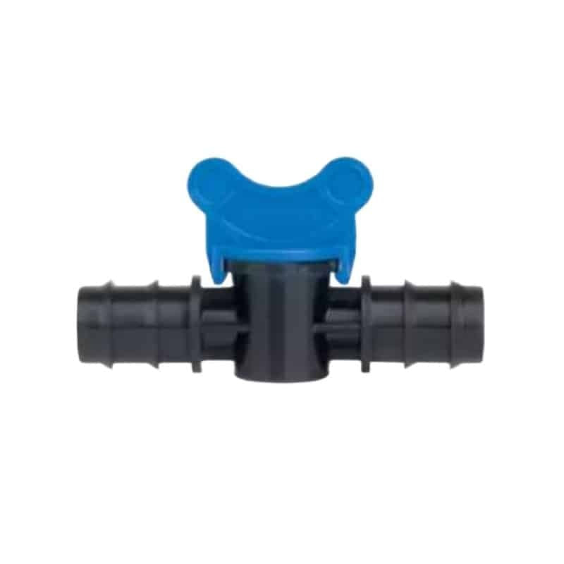 Robinet pentru furtun de picurare 16x16mm, rezistent UV, polipropilena