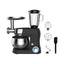 Robot de bucatarie 3-în-1(mixer, blender, mașina de tocat), capacitate 6L, putere 1500W, 12 trepte de viteza, din otel inoxidabil, negru