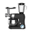 Robot de bucatarie 3-în-1(mixer, blender, mașina de tocat), capacitate 6L, putere 1500W, 12 trepte de viteza, din otel inoxidabil, negru