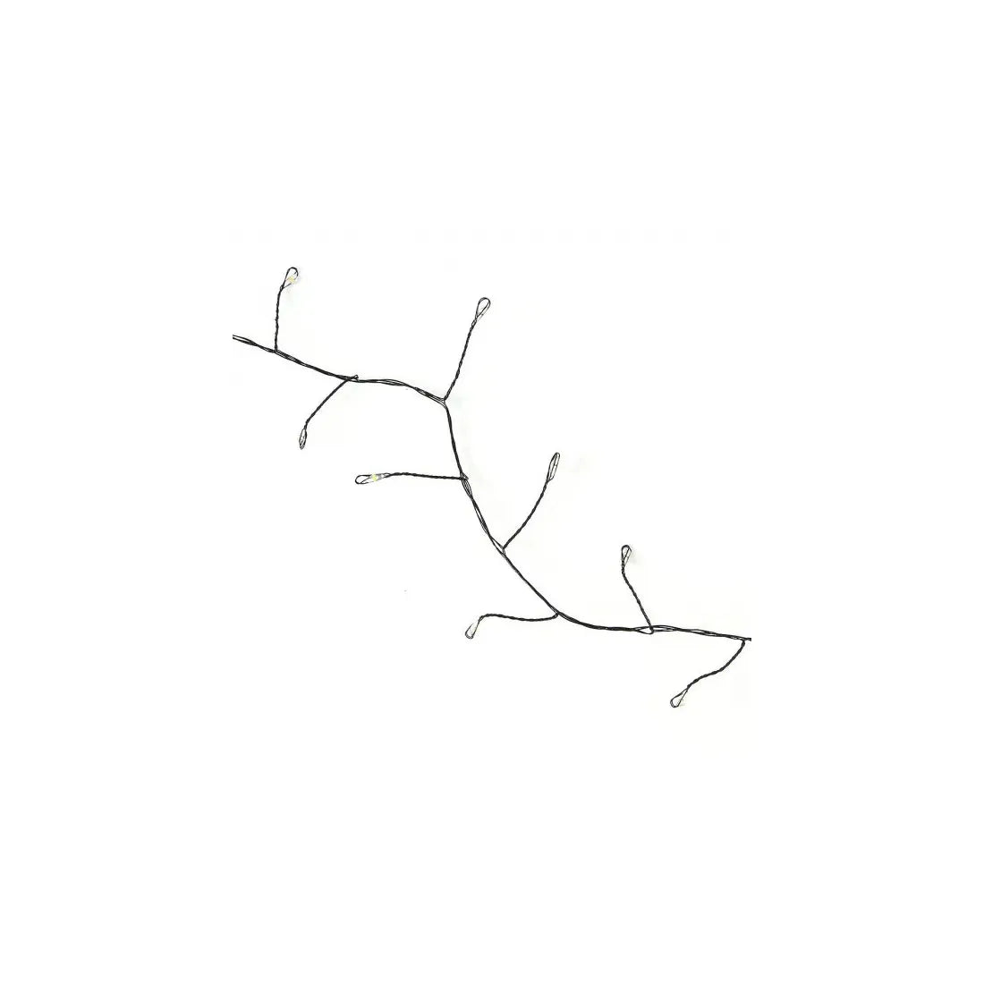 Instalație luminoasă LED tip șir, 1000 LED-uri, 50 m, alb rece – imagine 4
