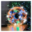 Instalație luminoasă LED tip șir, 1500 LED-uri, 75 m, multicoloră – imagine 1