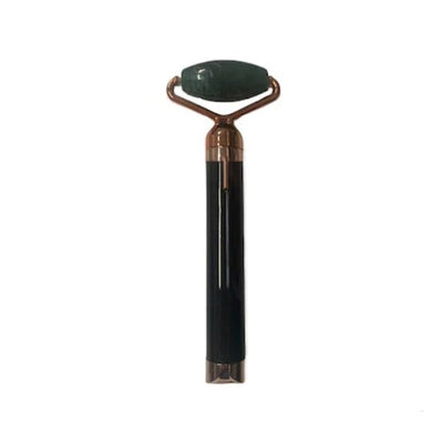 Rola masaj facial FOXMAG24 diminuare riduri, cu vibratii, portabil, verde