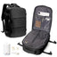 Rucsac pentru calatorii, impermeabil, unisex, cu vacuum, compartiment pentru leptop, incapator, negru