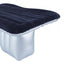 Saltea auto cu pompa Dittom, PVC, Albastra, 135 x 88 x 45 cm