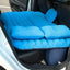 Saltea auto gonflabila Travel Bed, 138 x 85 x 45 cm Albastra