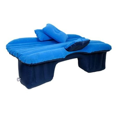 Saltea auto gonflabila Travel Bed, 138 x 85 x 45 cm + pompa si perne cadou