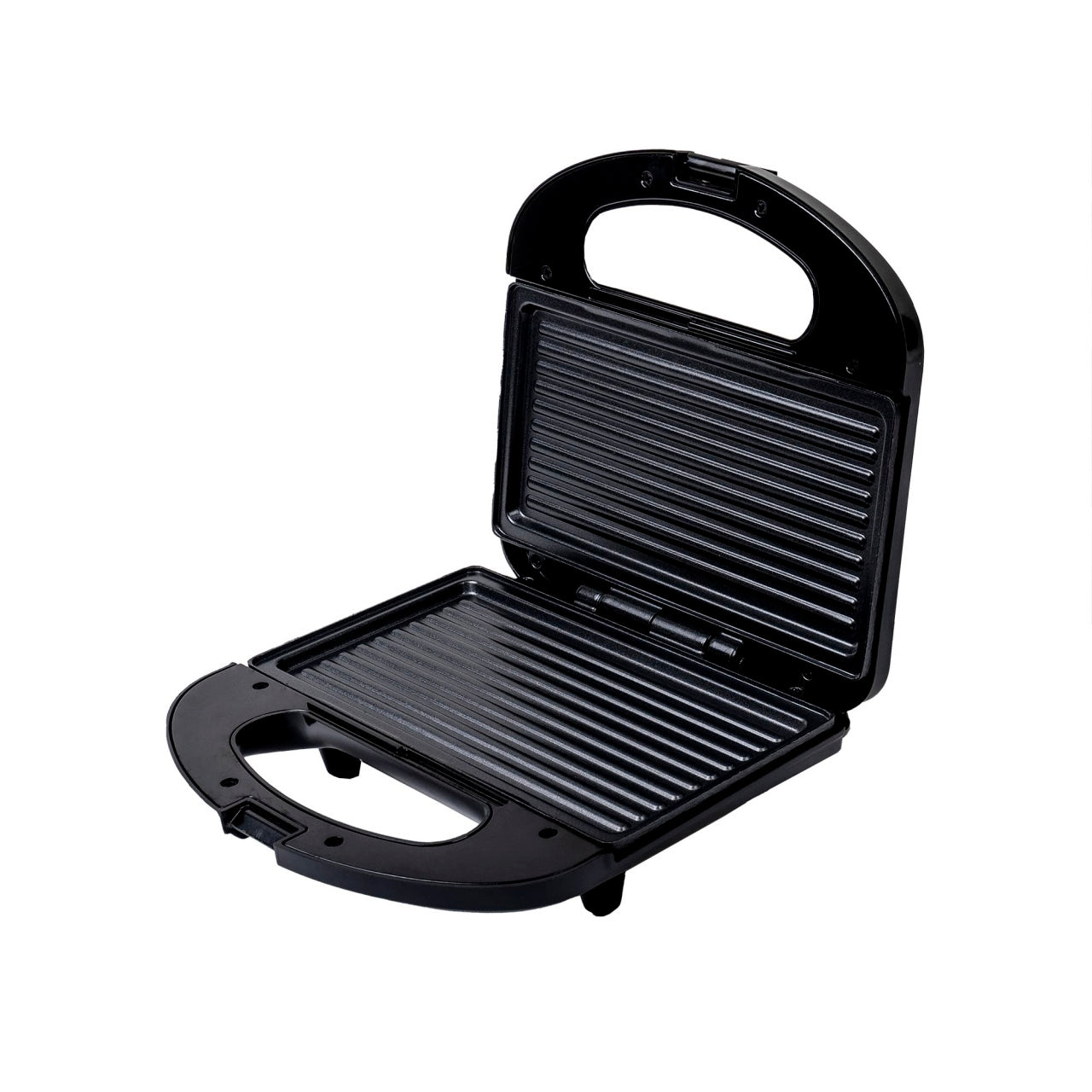 Sandwich maker 750W cu placa grill antiaderenta si indicator luminos