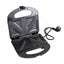 Sandwich-maker 750W cu placi antiaderente triunghi, design compact alb