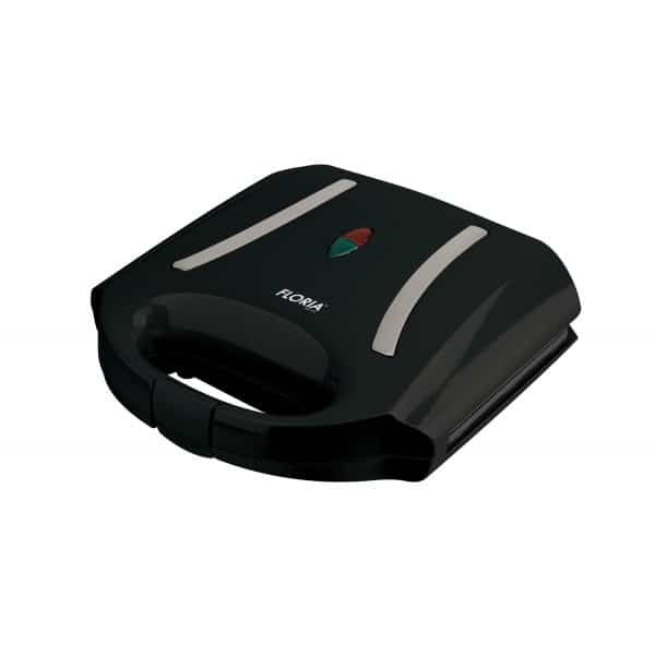 Sandwich maker 800W cu invelis rezistent la caldura, negru