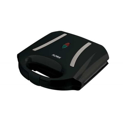 Sandwich maker 800W cu invelis rezistent la caldura, negru