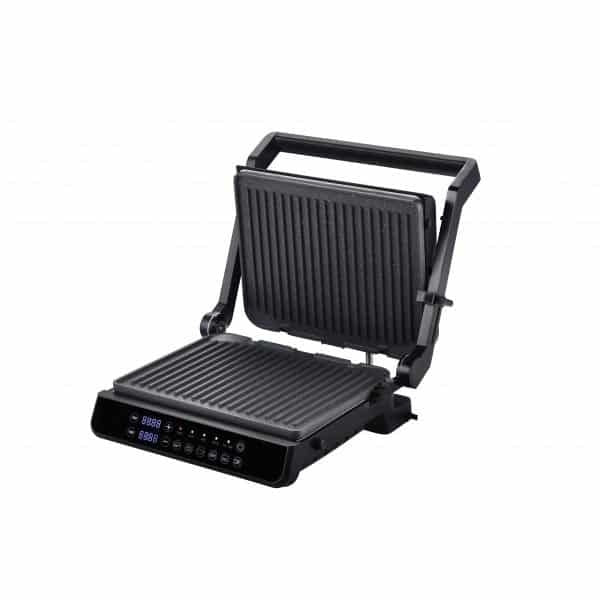 Sandwich maker si grill digital 2000W cu placi detasabile si protectie supraincalzire