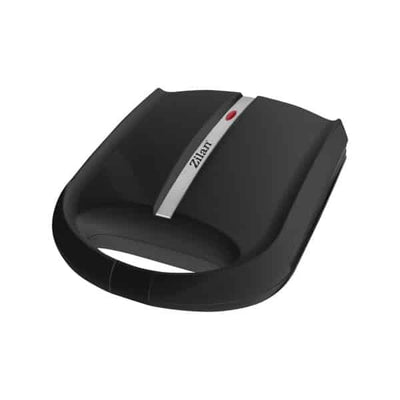 Sandwich maker XL, 1600W, capacitate 4 portii, indicator luminos, negru