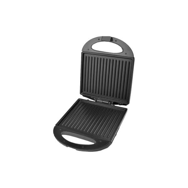Sandwich maker XL, 1600W, capacitate 4 portii, indicator luminos, negru