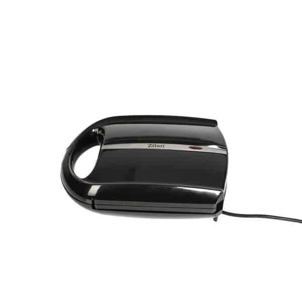 Sandwich maker XL, 1600W, capacitate 4 portii, indicator luminos, negru