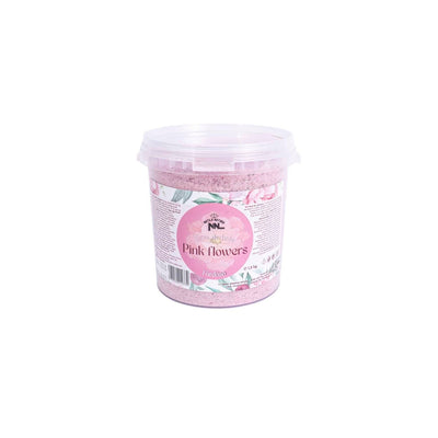 Sare de baie 1.5kg cu aroma Pink Flowers pentru relaxare si detensionare