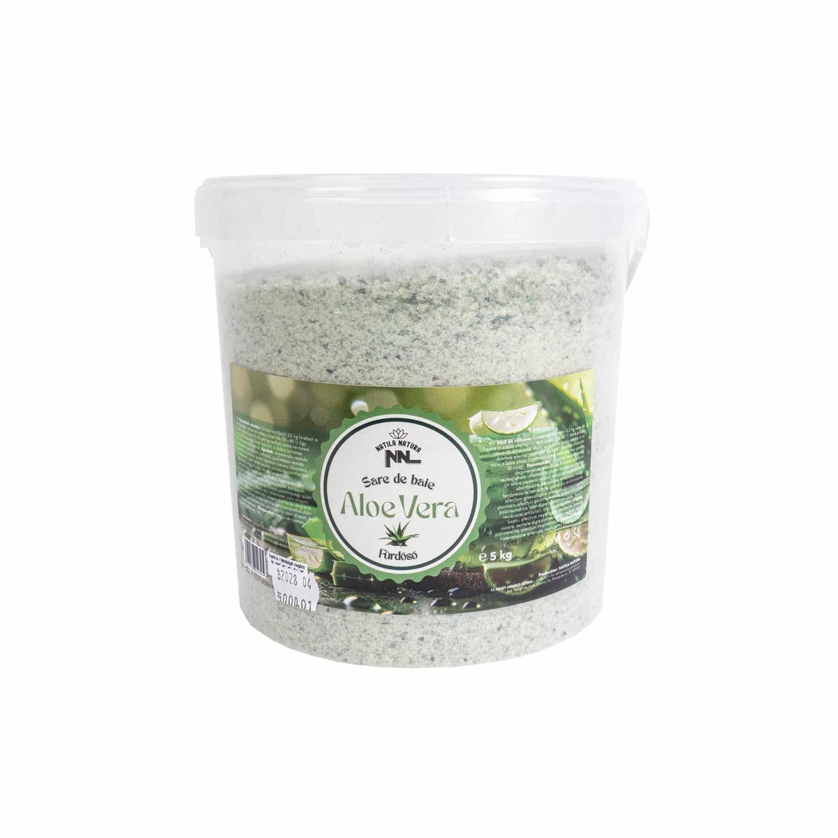 Sare de baie 5kg cu aroma aloe vera pentru relaxare si detensionare