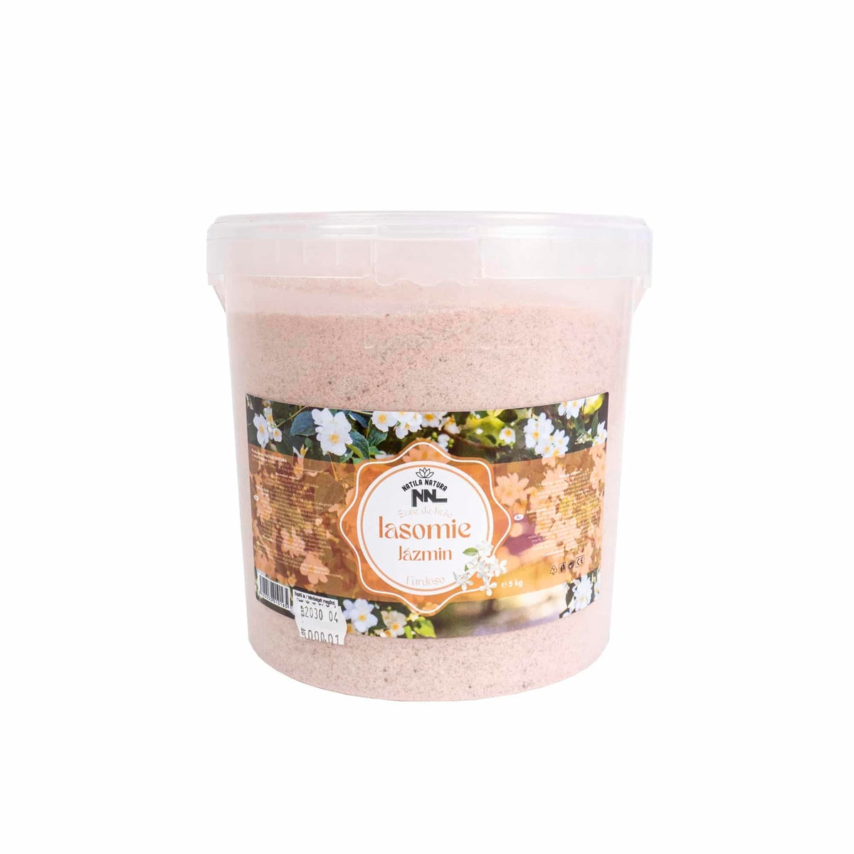 Sare de baie 5kg cu aroma de iasomie pentru relaxare si detensionare