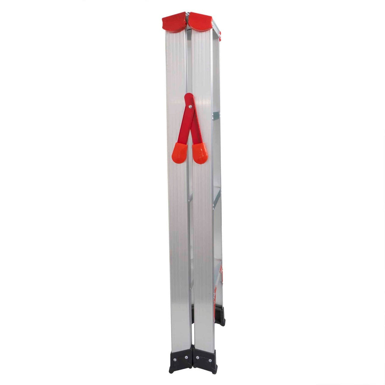 Scara dubla pliabila din aluminiu, 2x4 trepte, suport 150kg