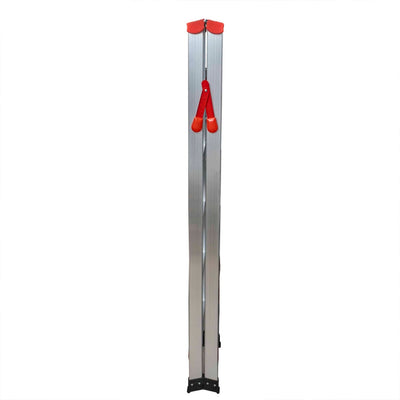 Scara dubla pliabila din aluminiu, 2x6 trepte, capacitate 150kg