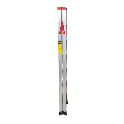 Scara dubla pliabila din aluminiu, 2x7 trepte, capacitate 150kg