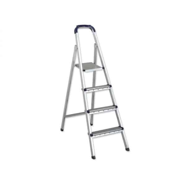 Scara metal cu trei trepte si platforma, inaltime maxima 1.44 m, fixa