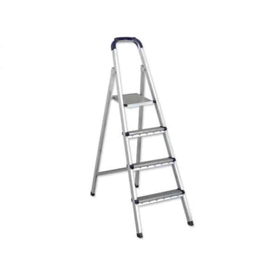 Scara metal cu trei trepte si platforma, inaltime maxima 1.44 m, fixa