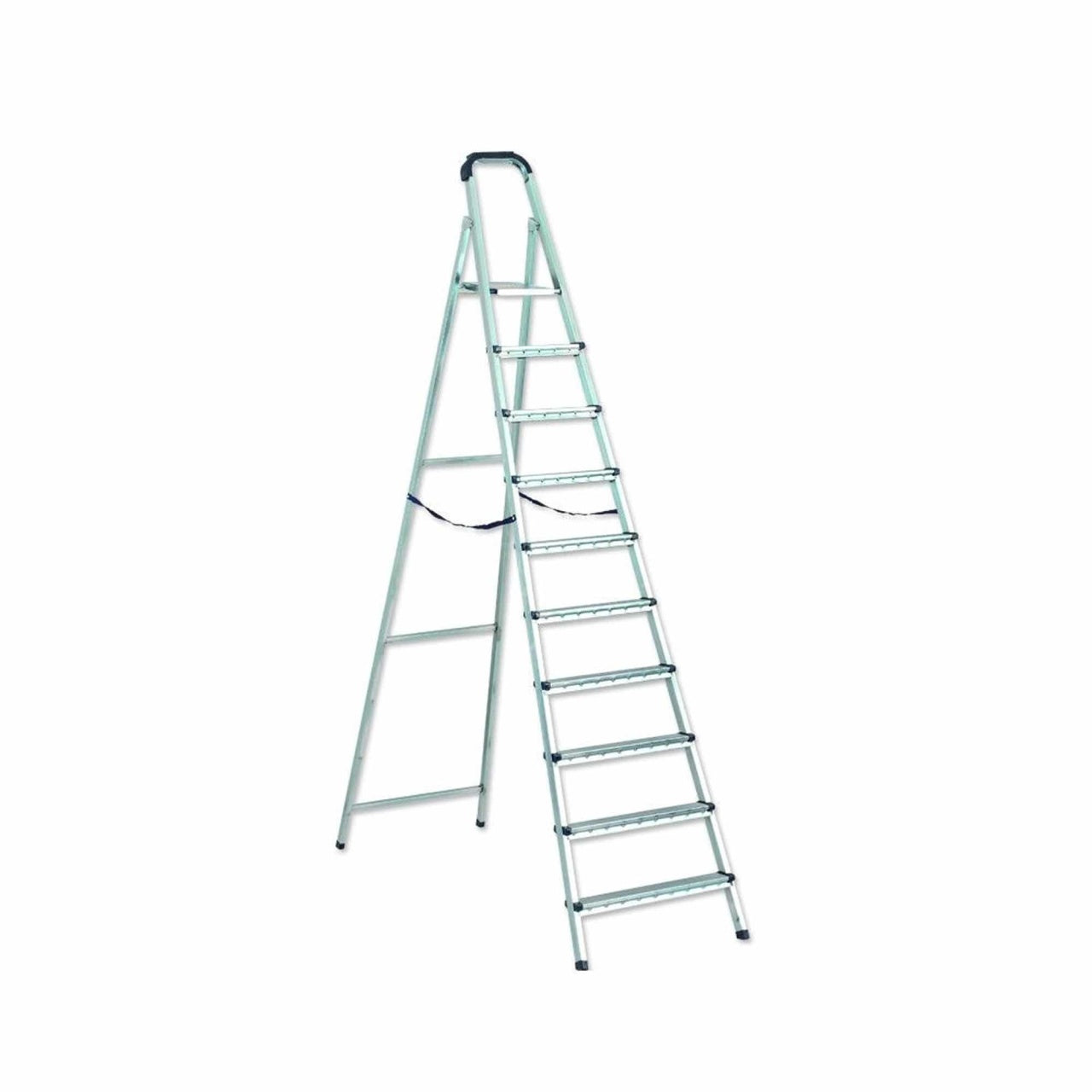 Scara metalica cu 9+1 trepte, profil patrat si suporti antialunecare