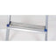 Scara metalica pliabila cu doua trepte si platforma, inaltime 1.2 m, suport 150 Kg