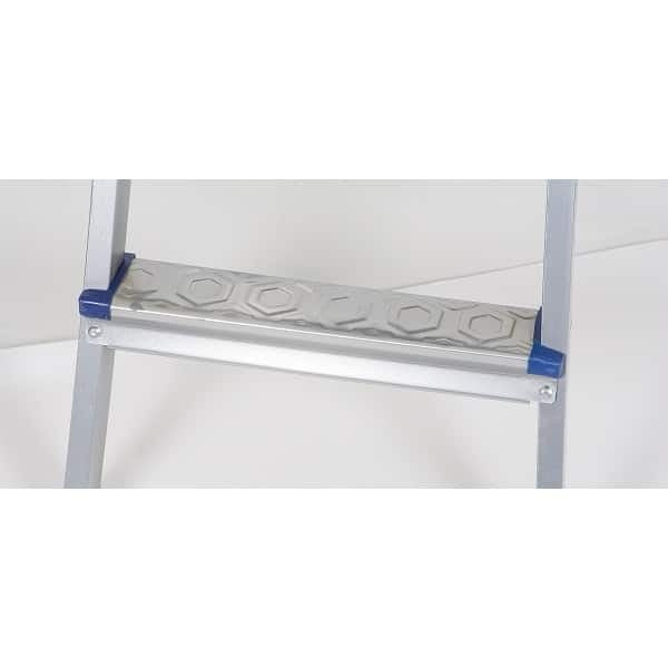 Scara metalica pliabila cu doua trepte si platforma, inaltime 1.2 m, suport 150 Kg
