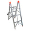 Scara pliabila aluminiu, 3 trepte, capacitate 150kg, inaltime 116cm