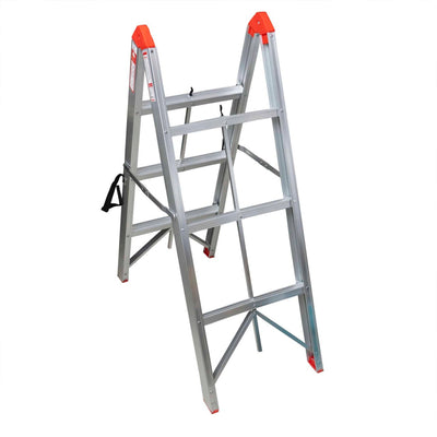 Scara pliabila aluminiu, 3 trepte, capacitate 150kg, inaltime 116cm